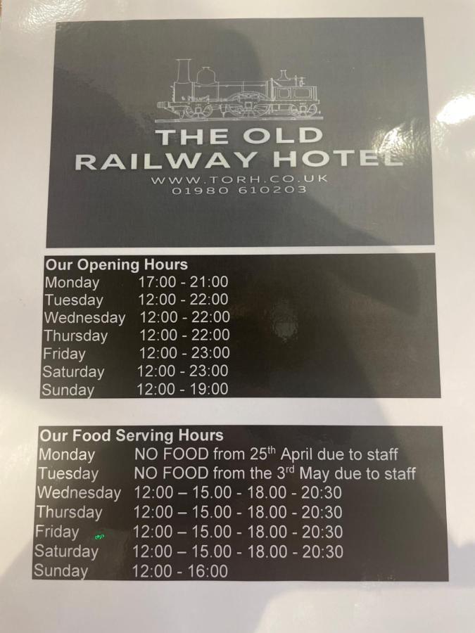 The Old Railway Porton Hotel Exterior foto